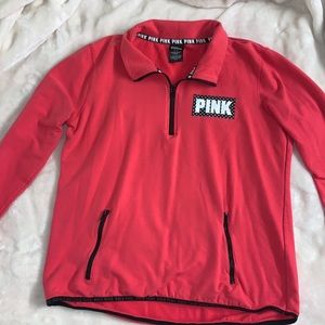 hot pink long sleeve! It runs a little small so more like a medium fit.